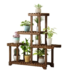 Wood Flower Stand