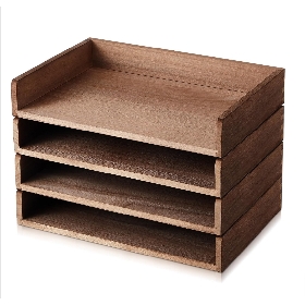 Wooden Desk Organizer