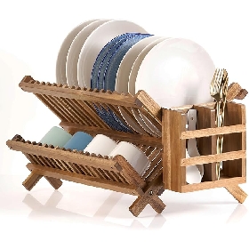 Wood Dish Rack