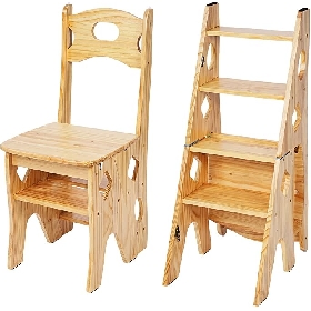 Wood Ladder Chair